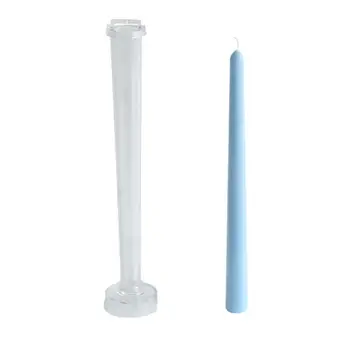 Obrazac za svijeće D, Gips svijeća za Aromaterapiju, plastični kalup za svijeće ručne izrade, kalupi za sapun od aromatičnog voska