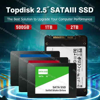 Originalni 2 TB SSD SATAIII 2,5 Ssd Hard disk 4 TB 1 TB 500 GB velike brzine prijenosa podataka Interni statički disk za PC/laptop ps5