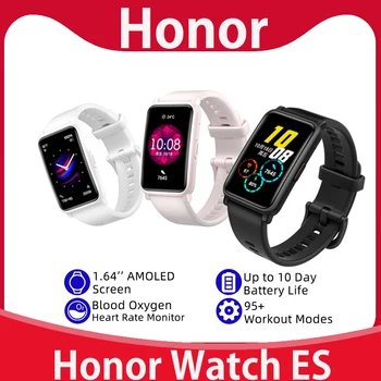 Originalni pametni sat Honor Watch ES Bluetooth 5.1 Praćenje otkucaja srca 5ATM 1.64 