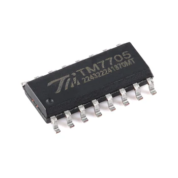 Originalni pravi TM7705 (uže telo) SOP-16-150mil 16-bitni analogno-digitalni pretvarač (ADC