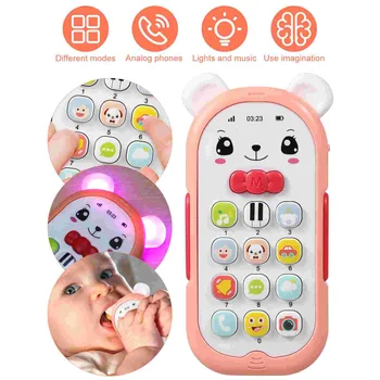 Pametni telefoni Dječje mobilnu igračku Dječji mobitel Puzzle igračke, Elektronička komponenta od 6 do 12 mjeseci Predškolske dobi