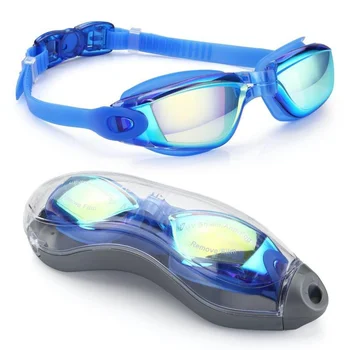 Podesiva zaštitne naočale Stručni Naočale za plivanje sa zaštitom od zamagljivanja i uv zračenja Vodootporan silikon slr naočale za plivanje i ronjenje 2023