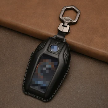 Pogodan za BMW LCD-držač za ključeve nove serije 5 535/7 serije 730li/740/X3/X5/X7 kožna torba za auto