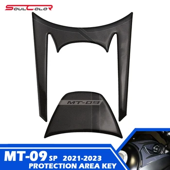 Pogodan za Yamaha MT-09 2021 2022 2023 MT09 SP 21 22 23 FZ09 Zaštitne ukrasne 3D naljepnice Kompatibilan ključ zone zaštite