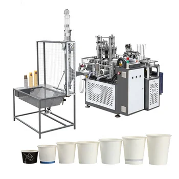 Potpuno Automatska Linija za Proizvodnju Zrna Šalice za Kavu Svakodnevno Koristi Uredski papirnata čaša Za hladno Piće, Što Stroj za Najbolju Cijenu