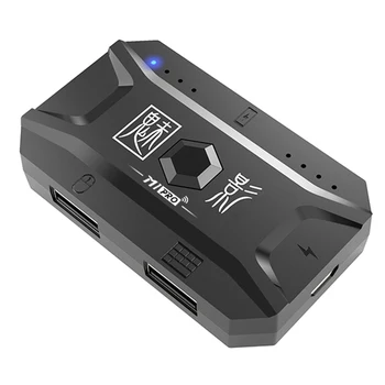 Pretvarač tipkovnice i miša M1 Pro Prijenosni mobilni gaming tipkovnica i adapter za miša BT5.0 Povezivanje Podrška za sustav Android i iOS