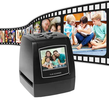 Prijenosni skener negativne filma 35 mm 135 mm Pretvarač slide film za Gledanje digitalne slike s 2,4-inčni LCD zaslon Ugrađen u softver za uređivanje