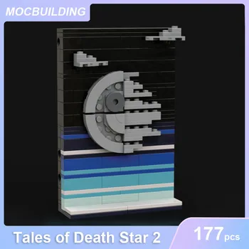 Priče of Death Star 2 Demo model MOC Gradivni blokovi DIY Skupština Cigle Edukativne Kreativne dječje igračke Baby darove 177ШТ