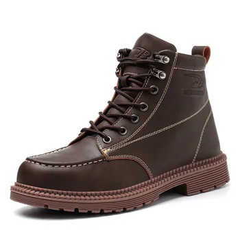 Radne cipele za muškarce, čizme sa čeličnim vrhom, vodootporan, otporan na klizanje, Industrijski i građevinski Radnici cipele