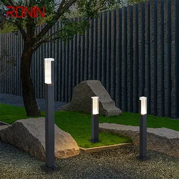RONIN vanjski led lampa za travnjak, Aluminijski vodootporan vrtna svjetiljka, kreativni dekorativna Lampa Za vile Duplex Park