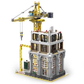 Serija MOC Engineering gradilište, Modularni gradska osobna toranj, blokovi, cigle 