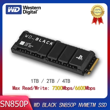 Statički disk Western Digital BLACK SN850P NVMe PCIe Gen4 M. 2 2280 1 TB, 2 TB Igra drive Sony Verzije za konzole PS5