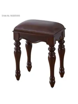 Stolica za šminkanje u američkom stilu, stolica za ladice u europskom stilu, klasični potrošačke stolicu u kineskom stilu, mali kvadratni stolica Guzheng piano