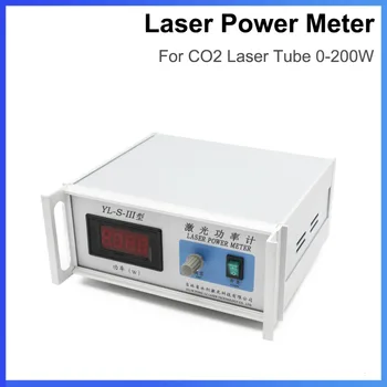 Stolni mjerač snage YL-S-III 0-200 W Raspon testiranje u Mjerač 0-200 W Korištenje valne Duljine 10,6 mikrona Napon ac 220 v za CO2 Laserske cijevi