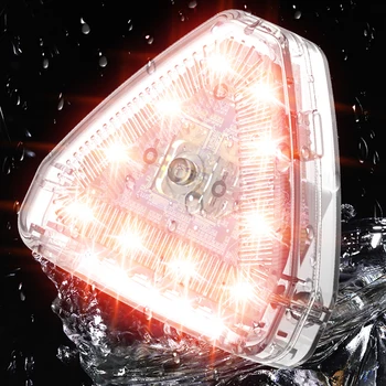 Strobe svjetla za trutovi, USB-punjive strobe svjetla za sprečavanje sudara, Vodootporan bežični daljinski upravljač za neradnik, motocikl, bicikl