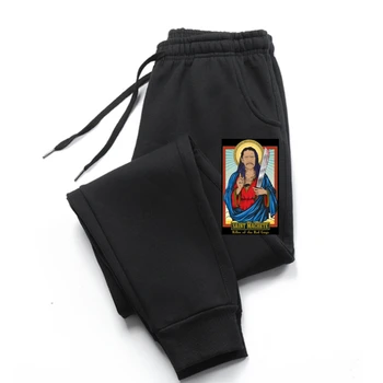 Sveti Мачетт Isus Jane Nil Buddy Kosa Hydra Lubanju Zabavne Muške hlače Katolicizam hlače za muškarce s muške Harajuku Zgodnih muških pa