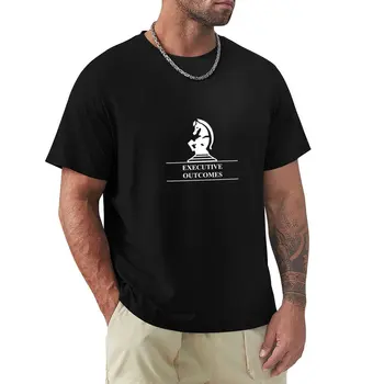 T-shirt Executive Outcomes (bijeli logo), t-shirt оверсайз, crna majica, t-shirt blondie, dizajniranju majica za muškarce