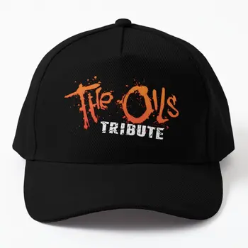 The Oils Tribute, bejzbol kapu sa narančastom logom, Svakodnevni sportski kapu na otvorenom s po cijeloj površini, Солнцезащитная ženska Crna muška kapa za dječake, proljeće kapu