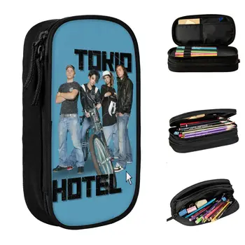 Tokio Hotel Pakiranje za Olovke BillKaulitz Rock Torbe Za Olovke Za Djevojčice I Dječake, Velike poslovne Pakiranje Za Pohranu Poklona
