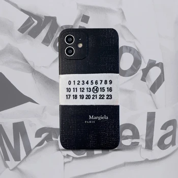 Torbica za telefon s uzorkom Liči Margiela Printing za iPhone 13 12 14 Pro Max MiNi 7 8 Plus X XS XR 11 SE 2 Stražnji poklopac