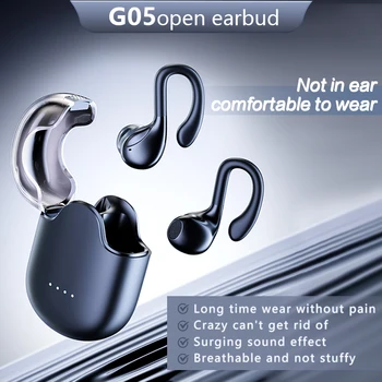 Uho Kuka Bežična Bluetooth Slušalica 5.3 Sportske Slušalice Za Trčanje TWS Slušalice S redukcijom šuma Woofera Slušalice Punjač Torbica