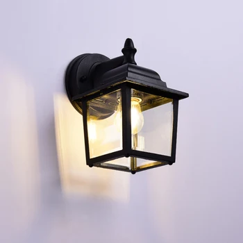Ulični Klasicni zidna lampa E27, Vodootporan Stakla svjetiljke, zidne svjetiljke, vrt, dvorište, Krajolik rasvjeta, Dekor