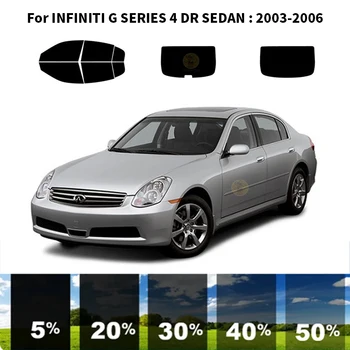 Unaprijed osmišljenog kit za UV-auto auto stakla od нанокерамики za INFINITI G SERIES 4 DR LIMUZINA 2003-2006
