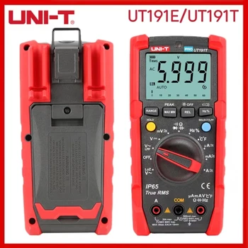 UNIT UT191E/UT191T Profesionalni Tester Digitalni Multimetar Automatski Raspon DMM 20A Ampermetar Radni Ciklus Otpora Diode