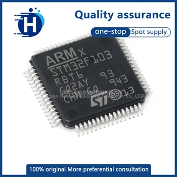 Uvezeni original chip mikrokontrolera STM32F103RBT6 QFP-64, postavljen je na čipu 32-bitni mikrokontroler