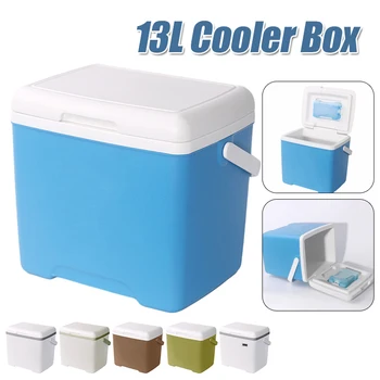 Vanjski Inkubator 13Л Prijenosni Spremnik za čuvanje hrane Auto Hladnjak za hladne Led Ribolov Hladnjak, Mini Hladnjak za dom Kampiranje Putovanja