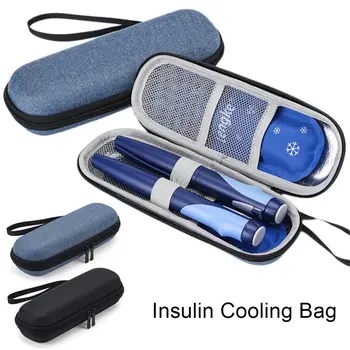 Vodootporna torba za hlađenje inzulina, zaštita za tablete, dijabetičar džep, Oxford hladnjak Medicla, Охлаждаемая lekovita zamrzivač, Paket sa ledom