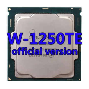 Xeon CPU W-1250TE službena verzija procesora 12 MB 2,4 Ghz, 6 jezgri/12 tokova, 35 W, procesor za matične ploče