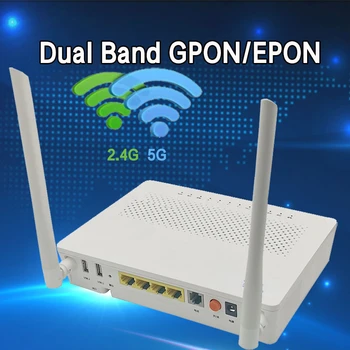 XPON ONU GE + 2USB + TEL HGU WIFI 2,4 G i 5G Koristi dual-band ONT Koristi EPON/GPON Engleska verzija PT939G FTTH optički usmjerivač