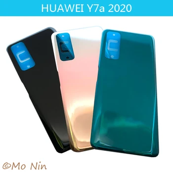 Za Huawei Y7A 2020, stražnji stakleni poklopac kućišta baterije, vrata, objektiv, poleđina kućišta, Pomoćni dio