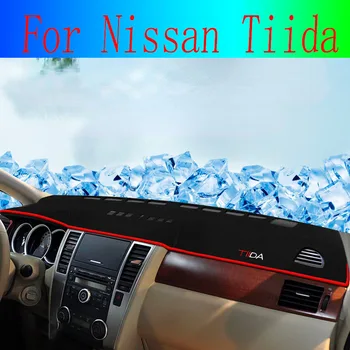 Za Nissan Tiida Poklopac ploči s instrumentima u automobilu tepisi Izbjegavajte osvjetljenja armaturne platforme Društvene tepiha 2005 2006 2007 2008 2009 2010 Stil