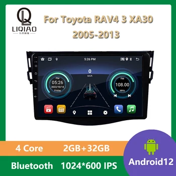 Za Toyota RAV4 3 XA30 2005-2013 Auto Радионавигатор 4G GPS WIFI Player Multimedija 9 