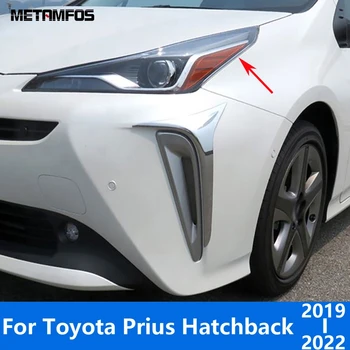 Za Toyotu Prius Hatchback 2019 2020 2021 2022 Kromirana Prednja Svjetla Glavnog Svjetla Žaruljica Za Kapak Obrva Налобная Bend Završiti Pribor Za Styling Automobila