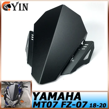 Za YAMAHA MT-07 FZ-07 2018 2019 2020 MT 07 MT07 FZ07 fz07 18-20 Pribor za Motocikle Aluminijski Deflektor Vjetrobranskog stakla