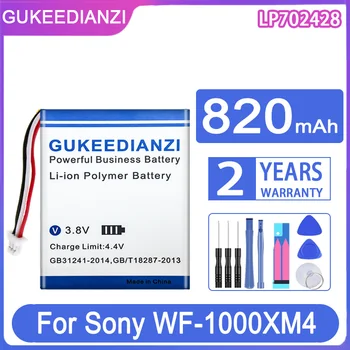 Zamjenjiva baterija GUKEEDIANZI LP702428 (WF-1000XM4) 820 mah za Sony WF-1000XM4 Bateria