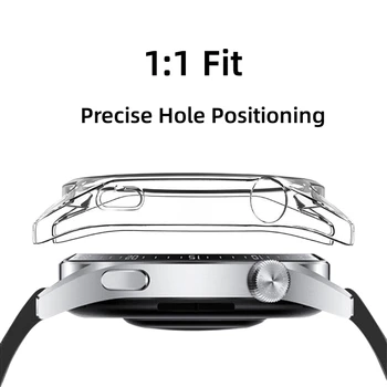 Zaštitna torbica za Huawei Watch 4 Pro Watch4, zaštitni okvir za pametne sati za Huawei Watch 4, torbica-kostur, pola zamotan