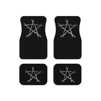 Čaroban dodatak za unutrašnjost automobila, Čaroban dekor, Auto-tepisi za seks (set od 4 komada), Slatka individualni dizajn s 5-point пентаграммой u obliku Zvijezde, Unisex