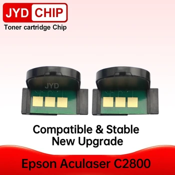 Čip pisača C2800 C13S051161 C13S051160 C13S051159 C13S051158 Reset čip toner za čips tonera Epson Aculaser C2800