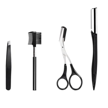 Škare za obrve, skup alata za izrezivanje obrva, Češalj za obrve, spona za obrve za uklanjanje različitih kose SEC88