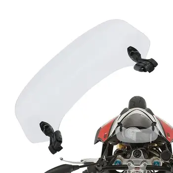 Ветроотражатель Vjetrobranskog stakla Moto Ветроотражатель Lumenom vjetrobrana Podigao Univerzalni vjetrobransko staklo za Yamaha Suzuki Piaggio