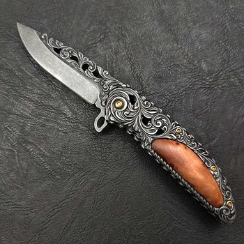 Коллекционный Sklopivi nož s гравированным pocket nožem