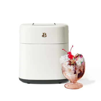 Мороженица 1,5 QT sa zaslonom osjetljivim na dodir, bijela glazura od Drew Barrymore